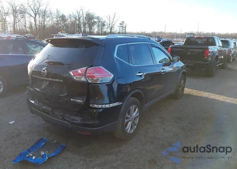 2016 Nissan Rogue S/Sl/Sv from USA, damaged, VIN KNMAT2MV3GP615558